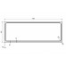 SAPHO Gemini 22359 Zrkadlo s LED osvetlením 140x50cm