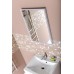 SAPHO FLOAT zrkadlo s LED osvetlením 50x70cm, biela 22557
