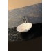 SAPHO BLOK 2401-01 kamenné umývadlo priemer 40cm, leštený béžový travertín