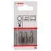 BOSCH Skrutkovací bit Extra Hard HEX HEX 2, 25 mm 2607001718