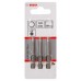 BOSCH Skrutkovací bit Extra Hard HEX 3, 49 mm 2607001732