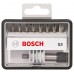 BOSCH 8+1-dielna sada skrutkovacích bitov S T Robust Line, verzia Extra Hard 2607002562