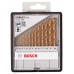 BOSCH 13-dielna sada vrtákov do kovu HSS-TiN Robust Line, 135°, 1,5 – 6,5 mm 2607010539