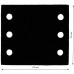 BOSCH Ochrana podložky 115 × 107 mm, 2× 2608000815