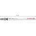 BOSCH List priamočiarej píly EXPERT ‘Wood 2-side clean’ T 308 BP, 5 ks 2608900558