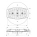 Hansgrohe Raindance 26115000 Rainmaker priemer 600 mm, chróm