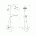 Hansgrohe CROMA 100 Showerpipe k vani DN15, chróm 27143000