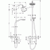 Hansgrohe CROMA 100 Showerpipe Páková batéria EcoSmart DN15, chróm 27155000
