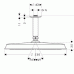 Hansgrohe Raindance C AIR Tanier. hôr. sprcha 300 prívod od stropu 100, chróm 27406000HG