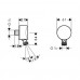 Hansgrohe Raindance 27506000 Prípojka hadice Fixfit S