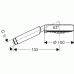 Hansgrohe Raindance S 100 AIR 3jet Ručná sprcha DN15, chróm 28504000