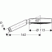 Hansgrohe Raindance S 120 AIR 3jet Ručná sprcha DN15, chróm 28514000
