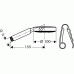 Hansgrohe Raindance Travel Kit DN15, chróm 28526000