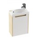 RAVAK Classic Mini II L white umývadielko s otvormi XJFL1100000