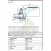 Plynový guľový kohút 1/2", MF 3100, páka, MOP5, 0310012