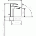 NOVASERVIS LA TORRE STUDIO stojánková bidetová batéria chróm 31011,0