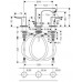Hansgrohe Metris umývadlová 3 otv. batéria chróm 31083000