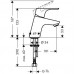 Hansgrohe Focus E2 - Stojankový ventil, chróm 31130000