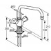 KLUDI Standard drezová batéria chróm 316580515