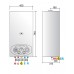 ARISTON BS II 24 CF plynový závesný kotol, kombinovaný, odťah spalín do komína