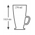 VETRO-PLUS HOT & COLD poháre s uchom, 270ml, 2ks, 3344159