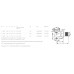 HEIMEIER V-exact II DN 20-3/4" radiátorový ventilrohový 3711-03.000