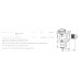 HEIMEIER radiátorový ventil V-exact II DN 15-1/2 "rohový, s lisov. pripojením 3717-15.00