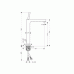 Hansgrohe Axor Citterio Páková batéria pre umývadlovú misu DN15, chróm 39020000