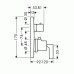 Hansgrohe Axor Citterio Termostat pod omietku s uzat. a prep. ventilom, chróm 39720000