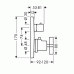 Hansgrohe Axor Citterio Termostat pod omietku s uzav. a prep. ventilom, chróm 39725000