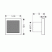 Hansgrohe AXOR STARCK Modul reproduktora, chróm 40874000