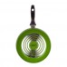 BANQUET Panvica WOK 24 cm zelená Natura Ceramia Verde 40JC24WCCGR