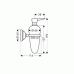 Hansgrohe AXOR CARLTON Dávkovač tekutého mydla, chróm 41419000