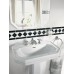 Hansgrohe AXOR CARLTON Kruh na uterák, chrom / zlato 41421090