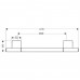 Hansgrohe AXOR UNO2 Madlo, chróm 41530000