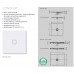 Kaldewei CONOFLAT 781-1 sprchovacia vanička 80 x 100 x 2,3 cm, Antislip 465130000001