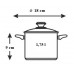 BANQUET Hrniec s pokrievkou 18x9cm, 1,75l Belleza 48HF08H18