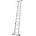 VÝPREDAJ FIELDMANN FZZ 4107 Multifunkčný rebrík 3,6 m 50003608 POŠKODENÉ!!!