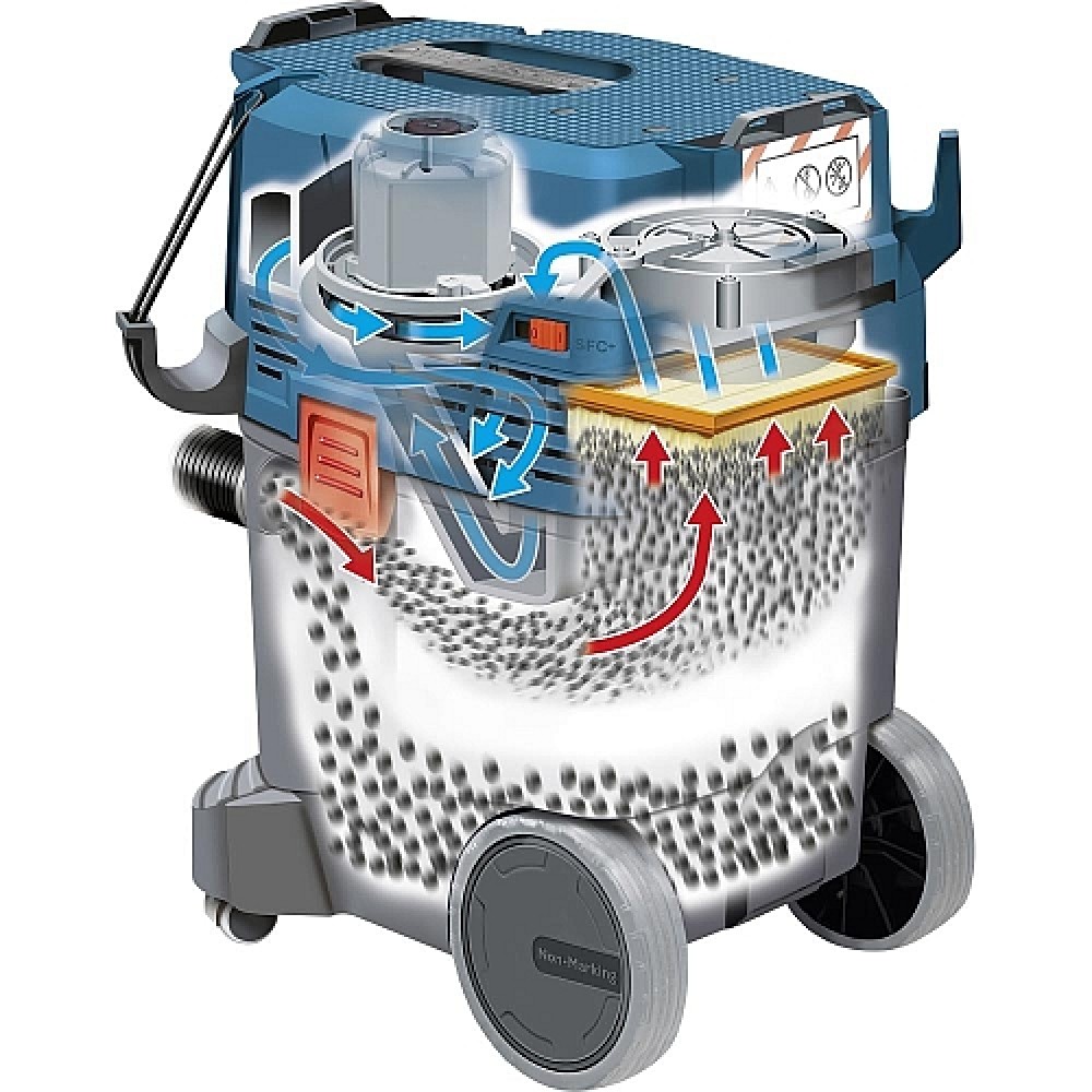 BOSCH GAS 35 L AFC Professional Vysávač na suché i mokré vysávanie 06019C3200