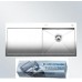 BLANCO Zerox 5S - IF / A drez vľavo s okrúhlym tiahlom 514006