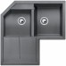 BLANCO Metra 9 E drez Silgranit hliníková metalíza 515567 + ZADARMO VILEDA MOP Easy wring