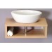 SAPHO FATIMA 51600 podstavec pod umývadlo 80x27, 5x44cm, škorica