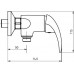 NOVASERVIS METALIA sprchová nástenná batéria 150 mm chróm - plná 55061,0