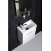 SAPHO latus 55510 umývadlo 45x2x23cm, lity mramor biele,