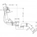 Hansgrohe Exafill Základ. teleso van. výtoku s odt. a prep. súpr. pre norm. vane 58125180