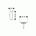 Hansgrohe Flexaplus Vrchná sada, biela 58185450