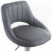 G21 Barová stolička Aletra koženková, prešívaná šedá 60023094