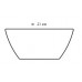 VETRO-PLUS Misa 21cm design Apples 60CS0754