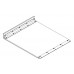 Kaldewei 750/FA FACILE bočný panel 750x540 mm, biely 685500940001