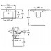 Roca Khroma umývadlo 70 x 48 cm, maxiClean, biele 732765100M